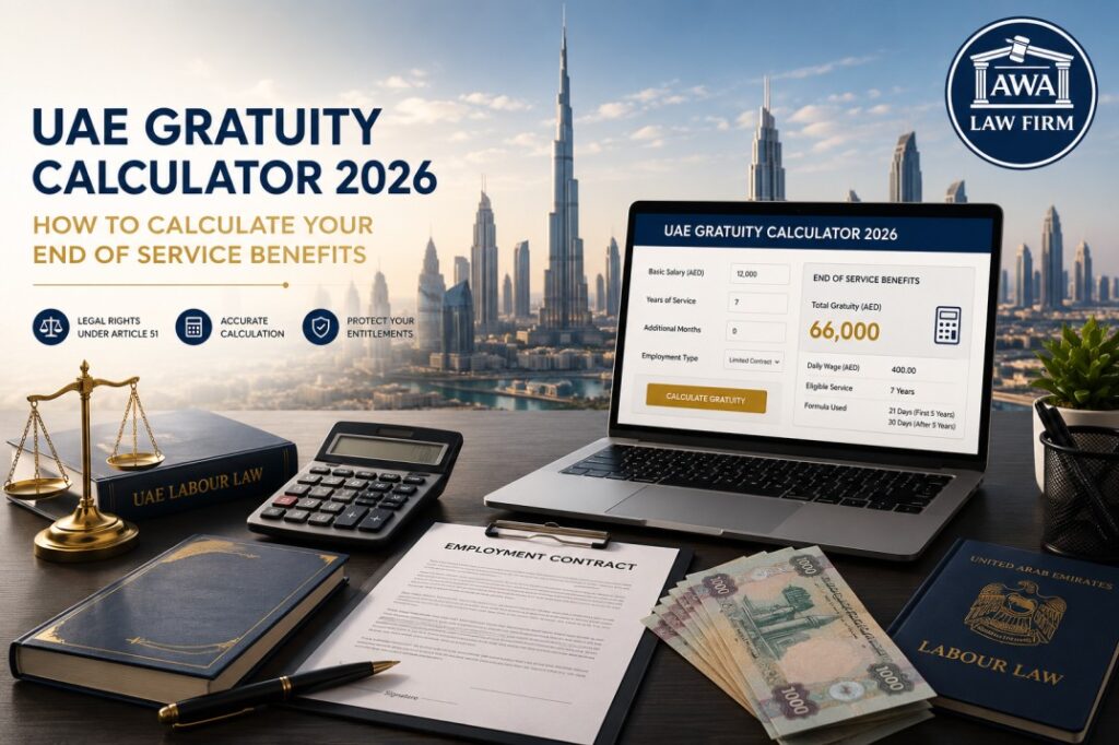 UAE Gratuity Calculator 2026
