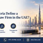 What Criteria Define a Leading Law Firm in the UAE